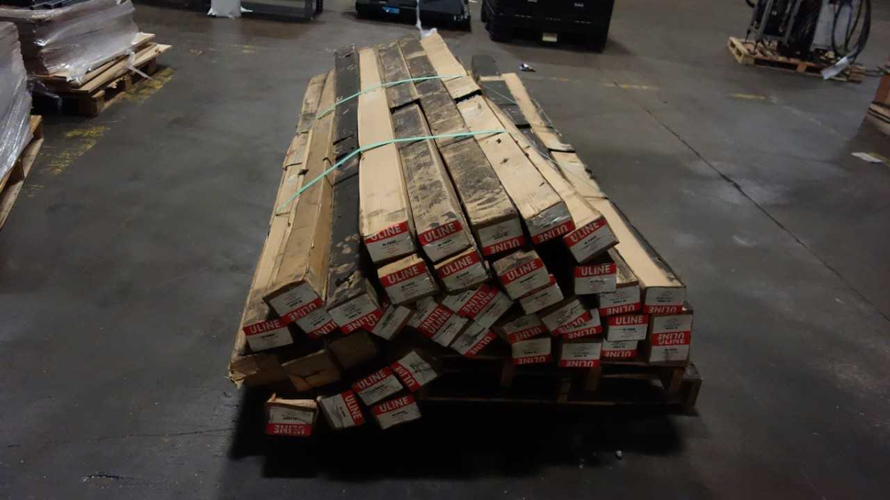 1 PALLET OF ULINE H-1600 E-TRACK LOAD BARS 92-102IN - ELECTRIC POWER TOOLS