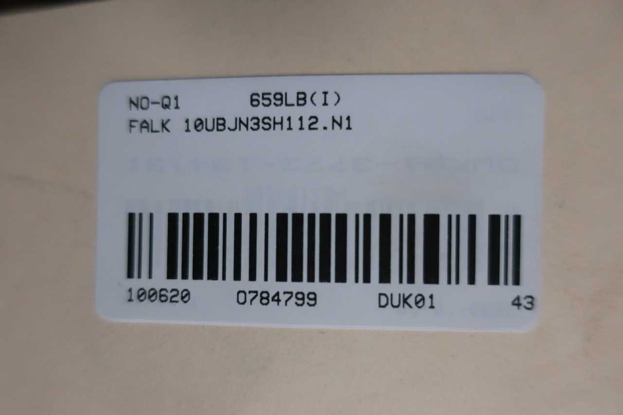 FALK 10UBJN3SH112.N1 ULTRAMITE RIGHT ANGLE GEAR REDUCER 112:1 - GEAR REDUCERS