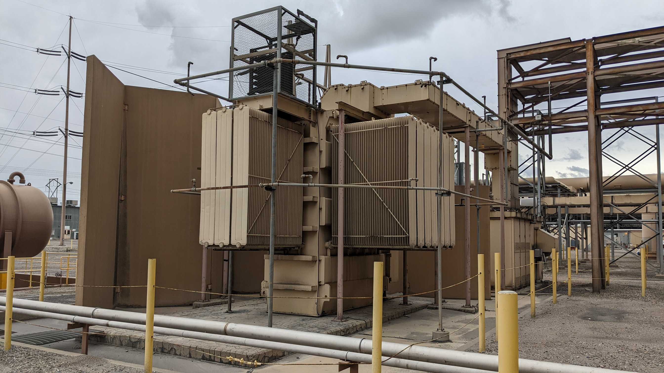 RELIANCE ELECTRIC 35MVA POWER TRANSFORMER - CONTROL TRANSFORMERS