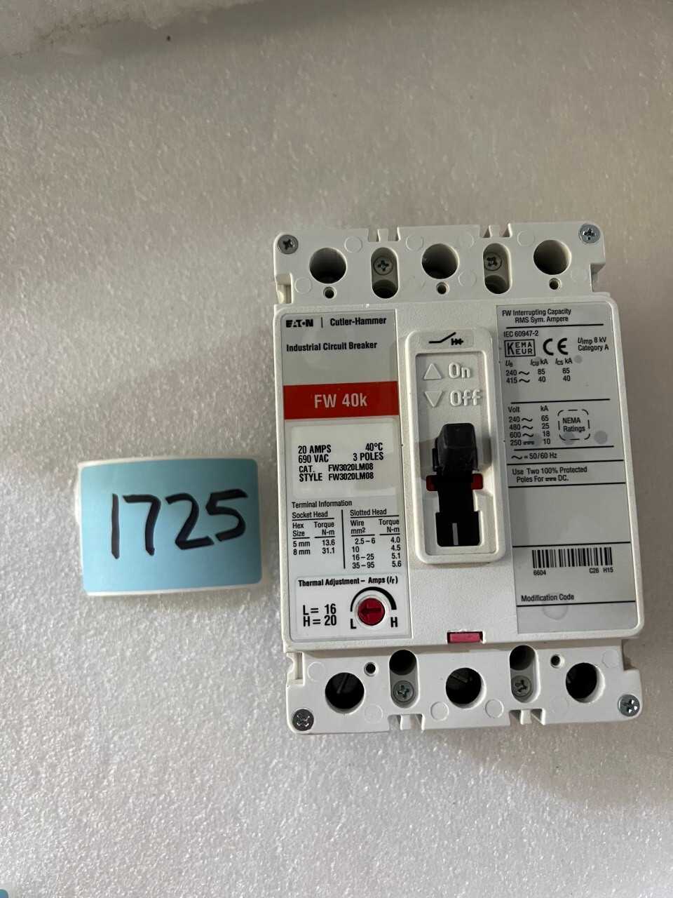 CIRCUIT BREAKER - CIRCUIT BREAKERS