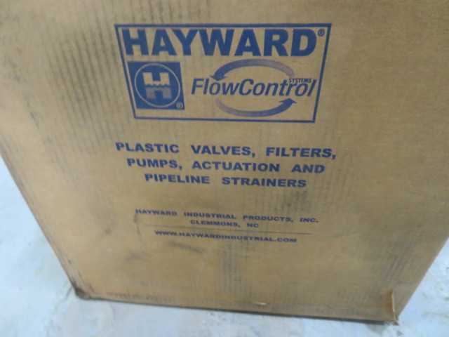 Hayward Flow Control, 8" CMPC Butterfly Valve, New - MISCELLANEOUS