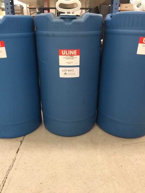 (3) Uline 15 Gallon Drums (Empty) - MISCELLANEOUS (3) Uline 15 Gallon Drums (Empty) - MISCELLANEOUS