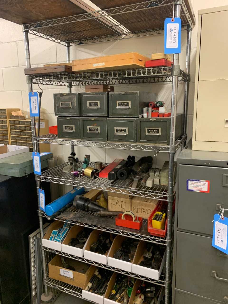 Bakers Rack No Contents - SHELVING