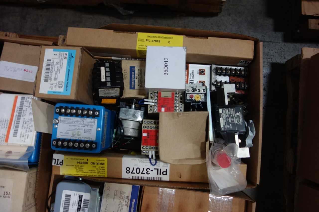 4 PALLET OF ASSORTED ELECTRICAL - ELECTRICAL COMPONENTS