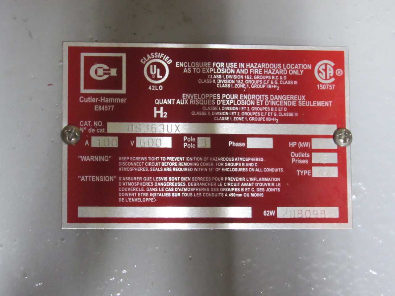 Heavy Duty Switch - TOOL STORAGE