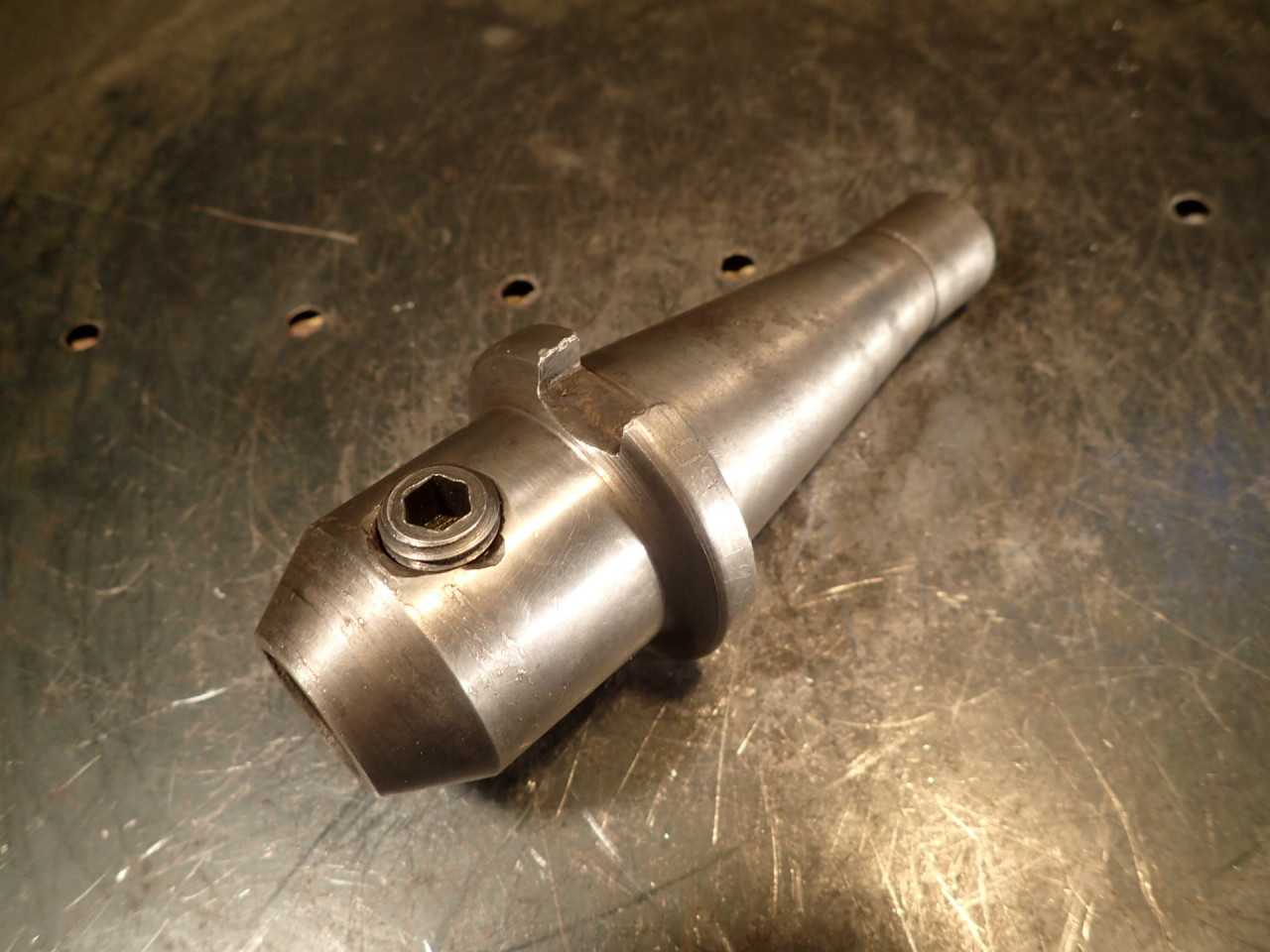 Brown & Sharpe #40 3/4 End Mill Tool Holder 2-1/4 Projection NMTB-40 Taper Shank - MACHINING ACCESSORIES & TOOLING