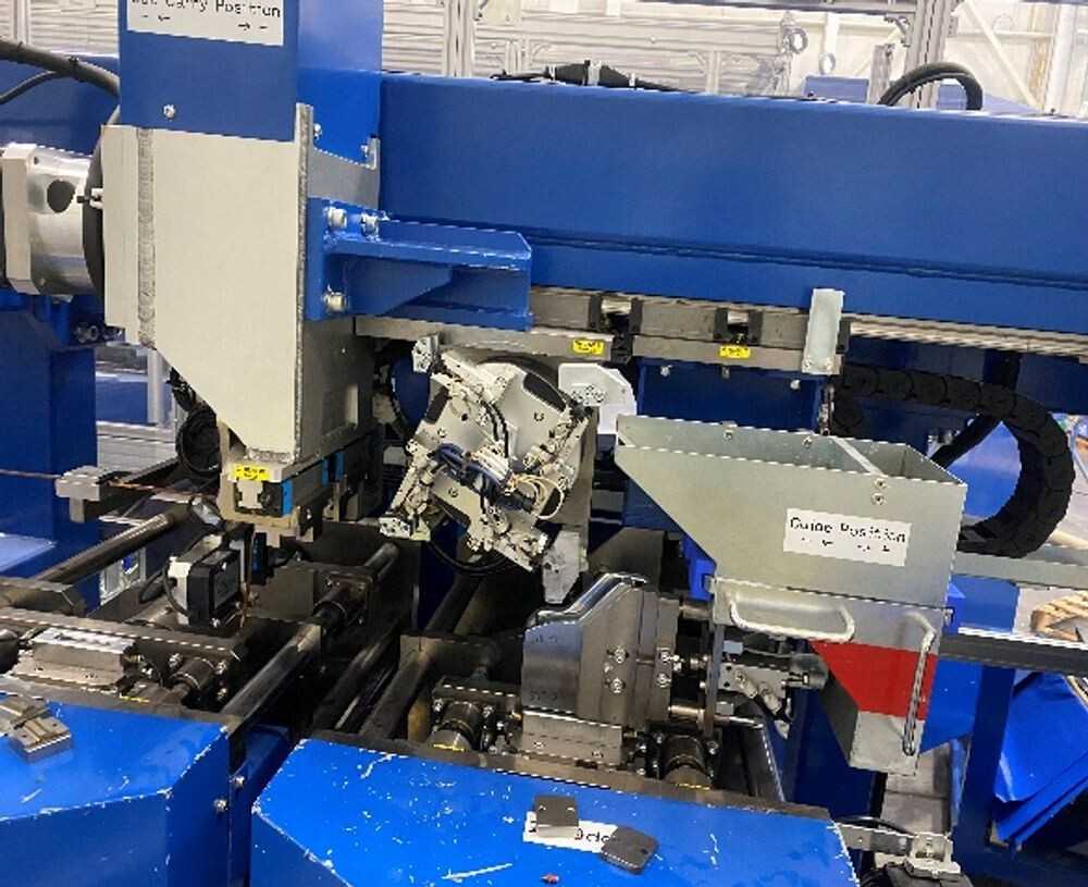 DOUBLE HEAD PRESS COIL FORMER - PROCESS EQUIPMENT