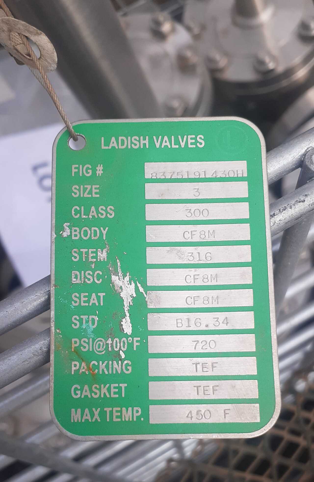 Lot of 8 Gate Valves - KNIFE GATE VALVE