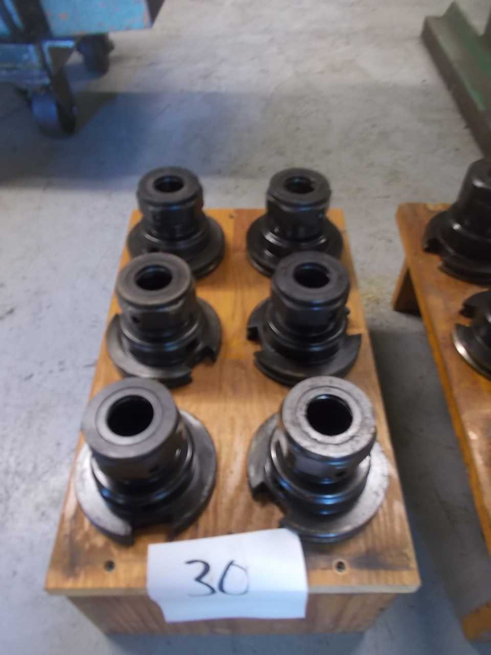 6 Parlec Cat 50 TG100 Collet Holders - MACHINING ACCESSORIES & TOOLING