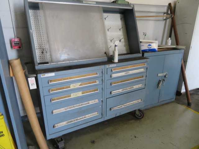 10 Drawer Metal TooL Cabinets on Wheels - MISCELLANEOUS