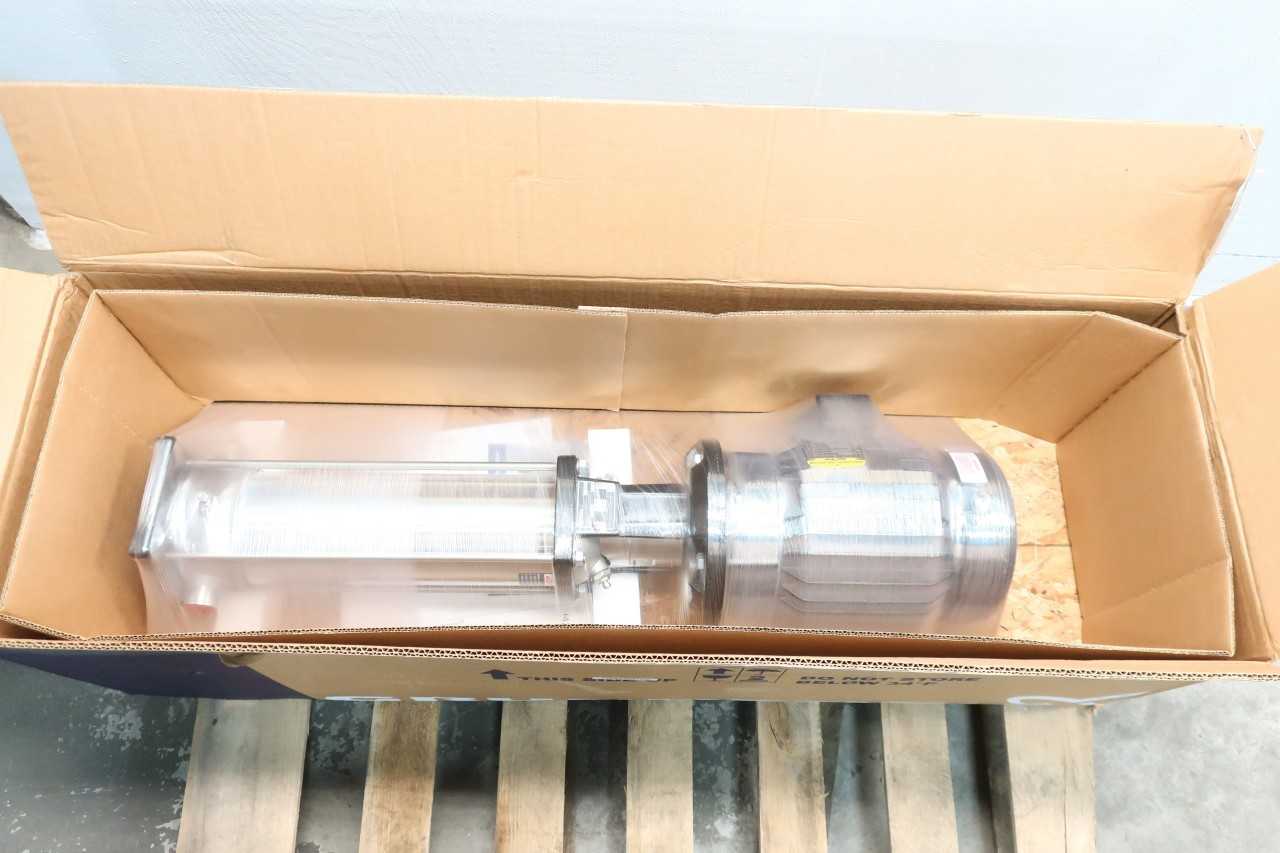 GRUNDFOS CRN5-15 A-P-G-U-HQQV STAINLESS 30.38GPM 5HP 460V-AC VERTICAL PUMP - ELECTRIC MOTORS GRUNDFOS CRN5-15 A-P-G-U-HQQV STAINLESS 30.38GPM 5HP 460V-AC VERTICAL PUMP - ELECTRIC MOTORS