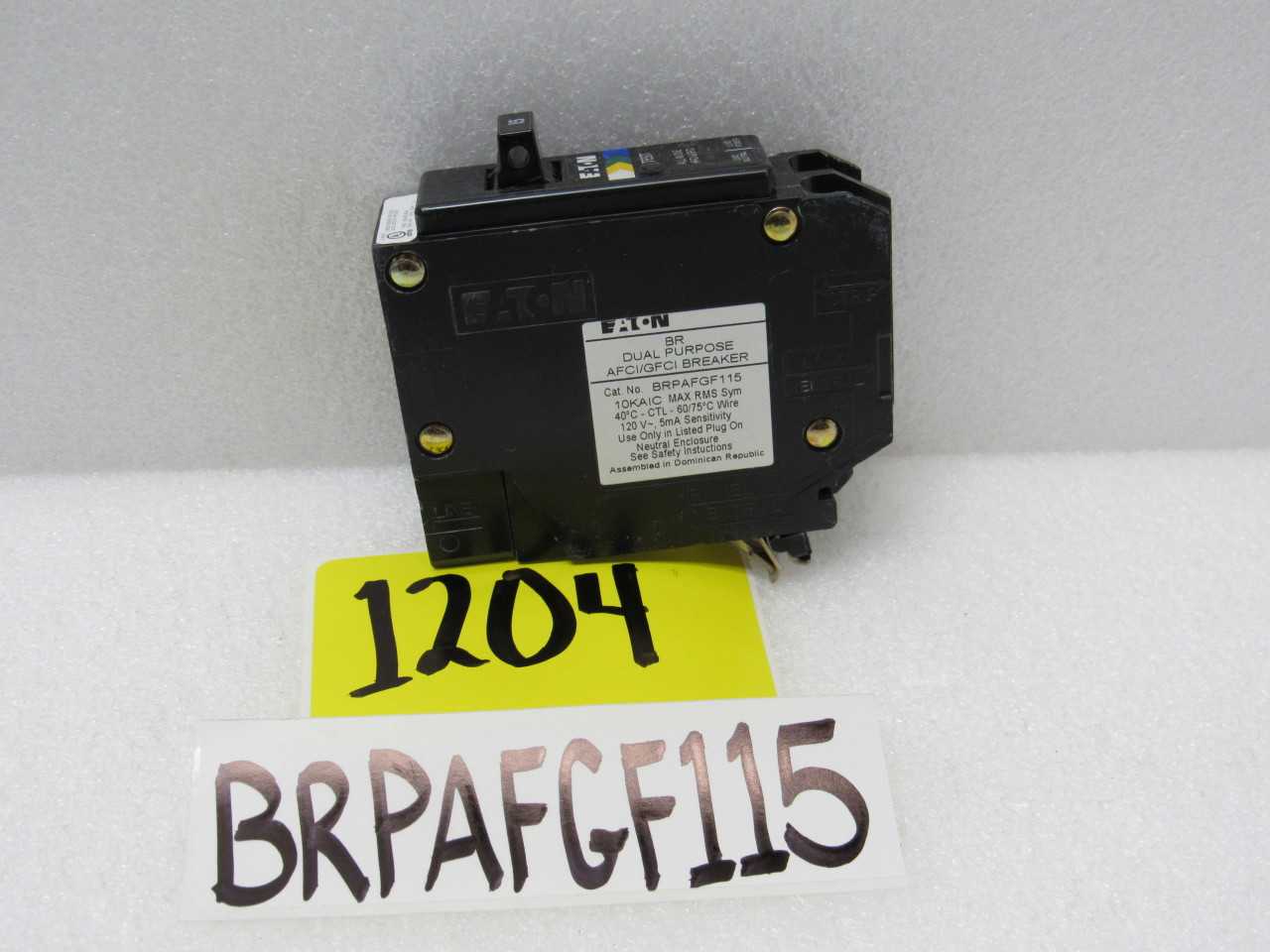Eaton Circuit breakers - CIRCUIT BREAKERS