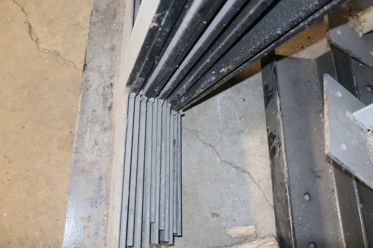 LOT OF ASSORTED STEEL SUPPORT BEAMS - ELECTRIC POWER TOOLS