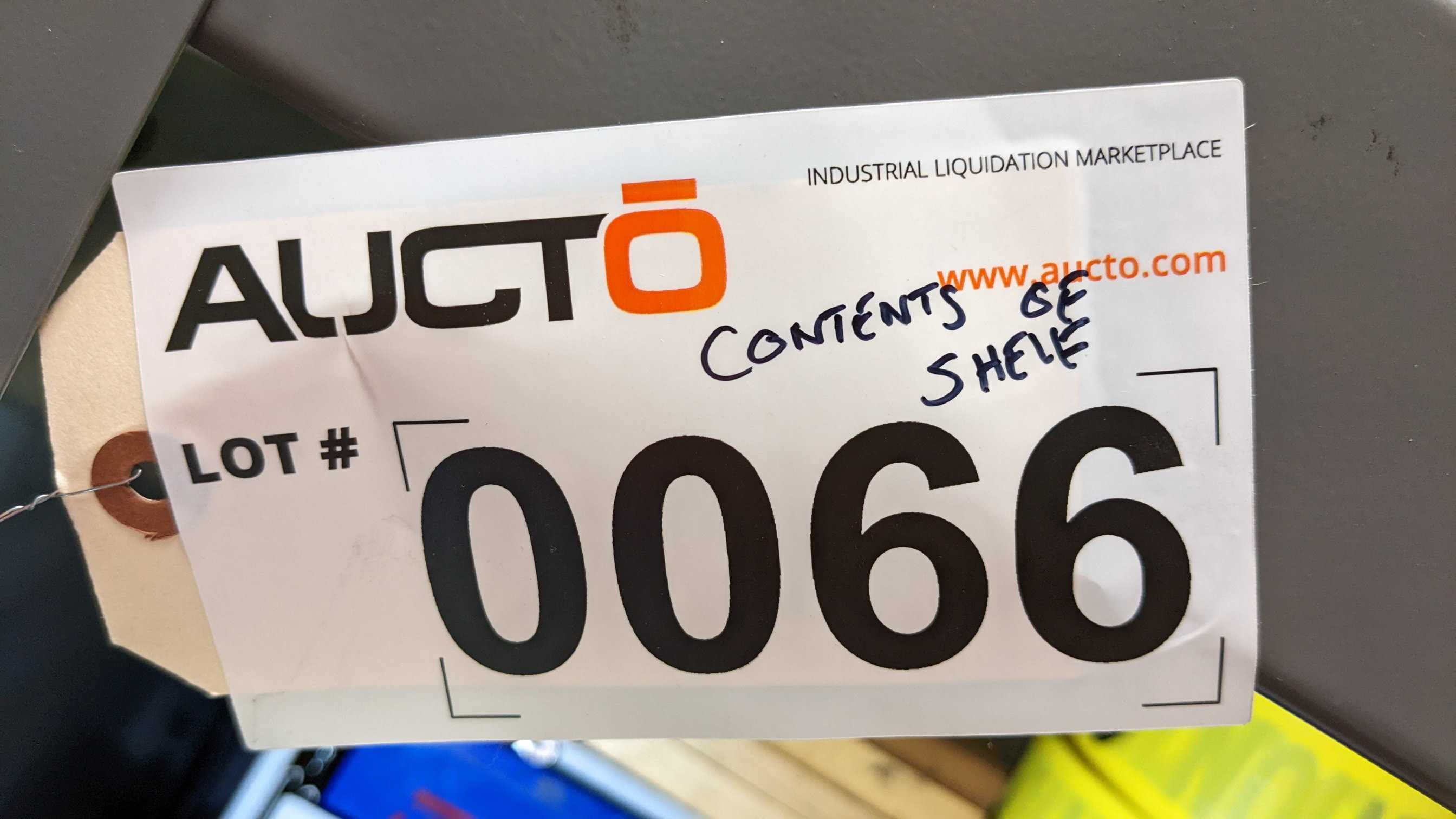 LOT OF CONTENTS ON RACK - INDUSTRIAL PARTS