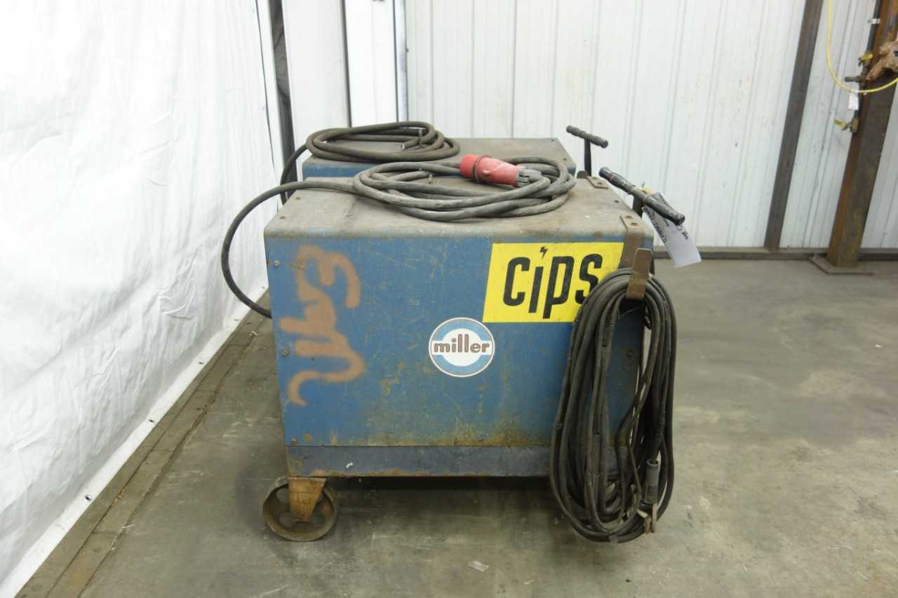 LOT OF 2 MILLER DC ARC WELDING MACHINES - WELDING EQUIPMENT