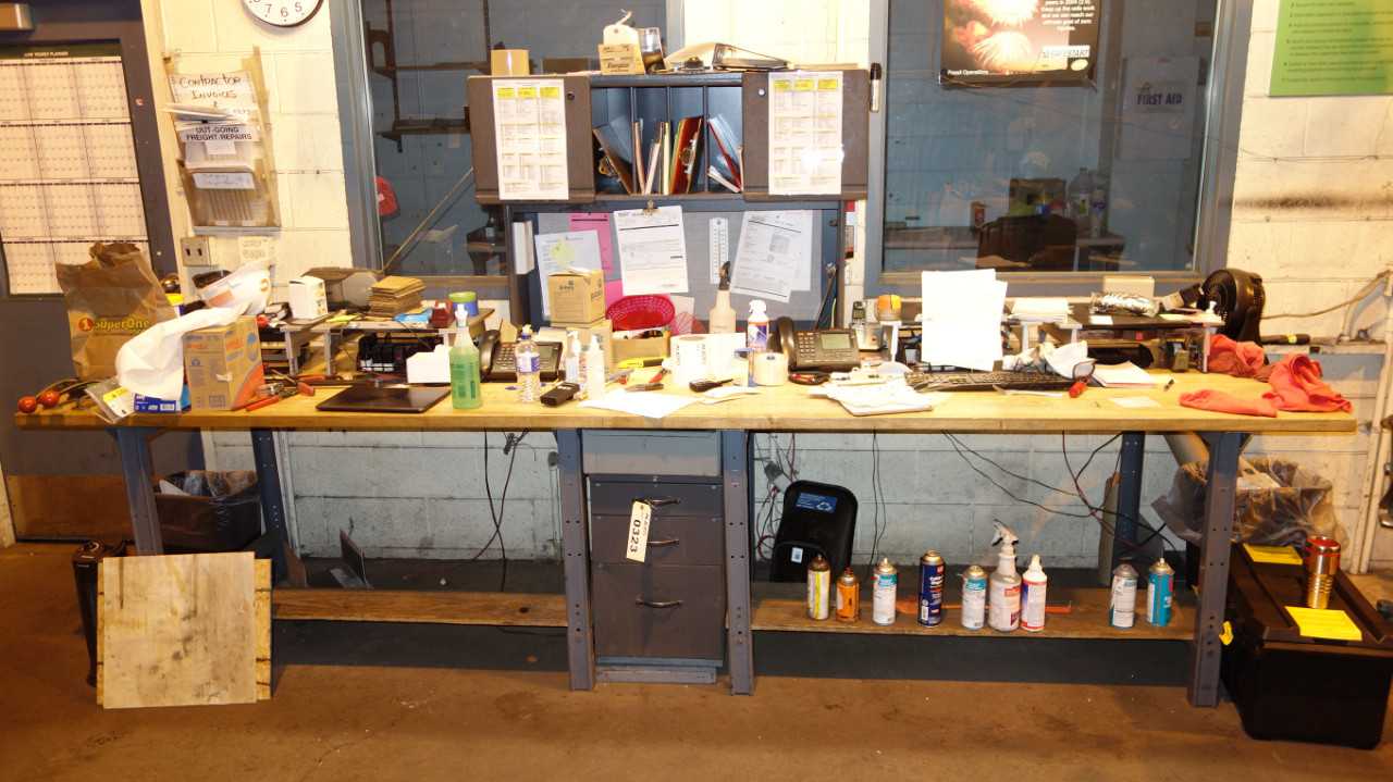 INVENTORY PROCESSING STATION DESK - PLANT & FACILITY