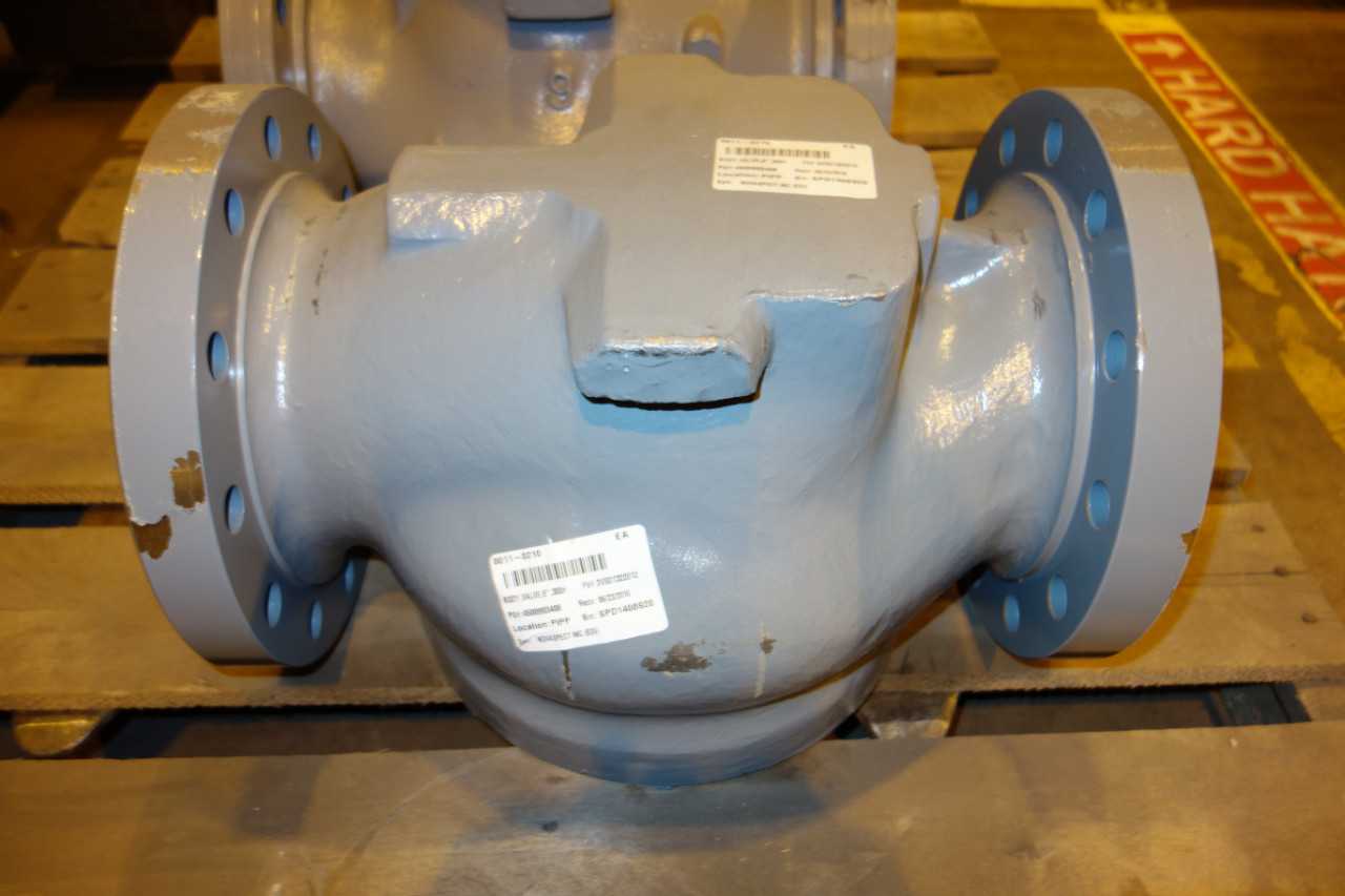 1 PALLET OF 6IN FISHER CONTROL VALVE BODIES - CONTROL VALVE