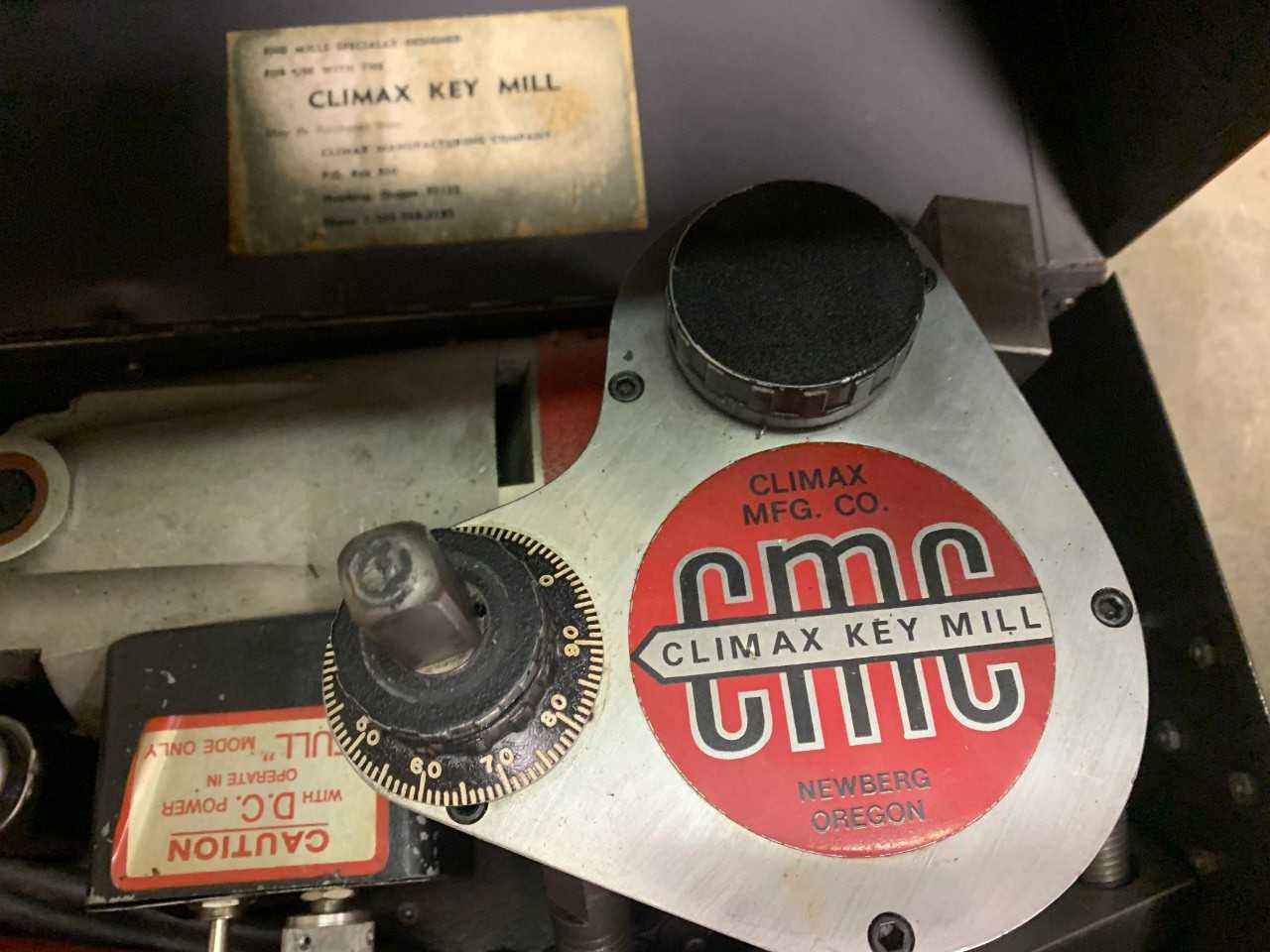 Climax Key Mill - MILLING MACHINES