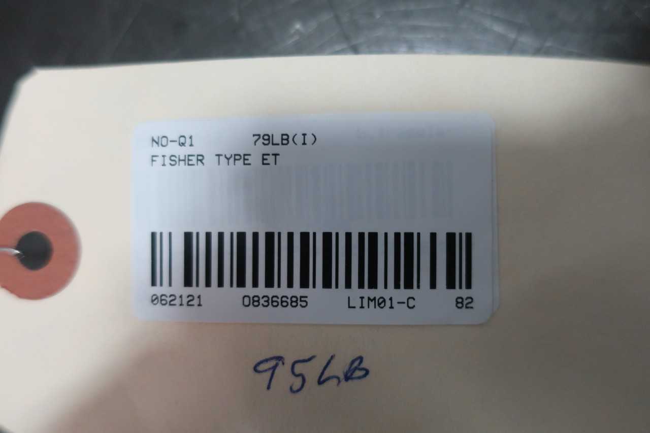 FISHER TYPE ET PNEUMATIC TYPE 667 300 DVC6200 1-1/2IN CONTROL VALVE - CONTROL VALVE