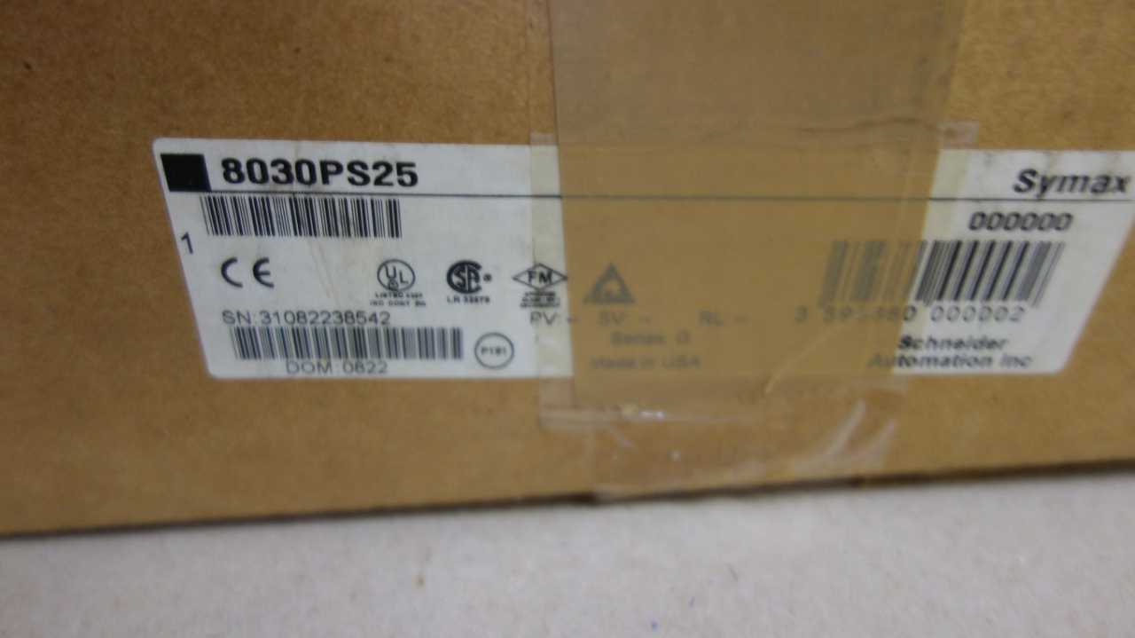 SCHNEIDER D 8030PS25 POWER SUPPLY MODULE - ELECTRICAL COMPONENTS
