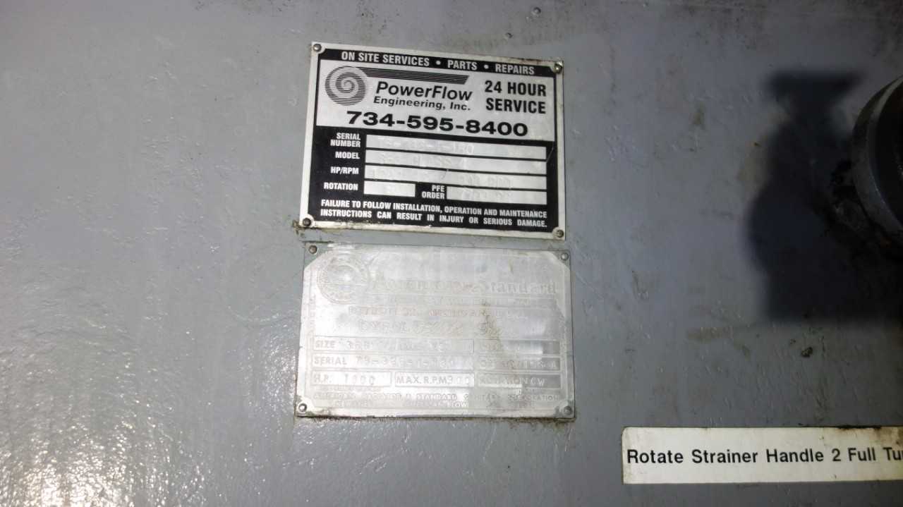 AMERICAN STANDARD VS 1000HP 366 GYROL FLUID DRIVE W/ ALLIS CHALMERS ANW 1000HP 2300V-AC INDUCTION MOTOR - ELECTRIC MOTORS