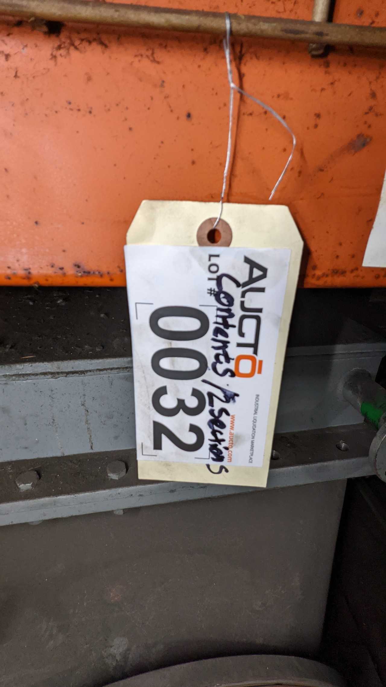 Contents of 2 sections of racking. - INDUSTRIAL PARTS