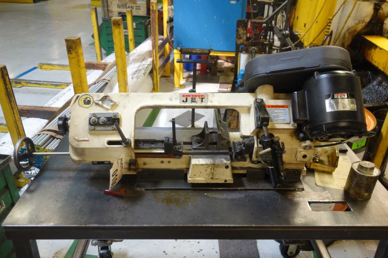 Jet J-3130 5" x 8" horizontal band saw - METAL SAWS