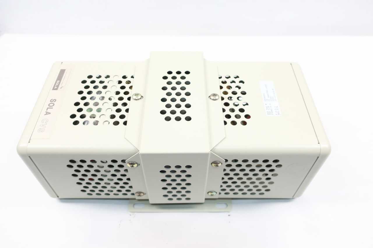 SOLA 23232108 CONSTANT VOLTAGE TRANSFORMER 120208240480VAC 120240VAC - CONTROL TRANSFORMERS