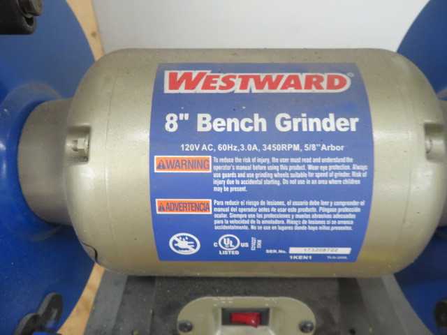 Westward 8" Bench Grinder - MISCELLANEOUS