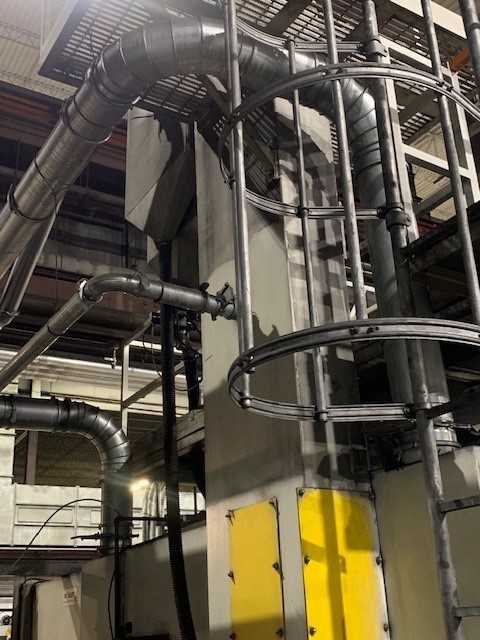 Rosler Tumble Belt Feed Through Shot Blast Machine - SHOT PEENING MACHINE
