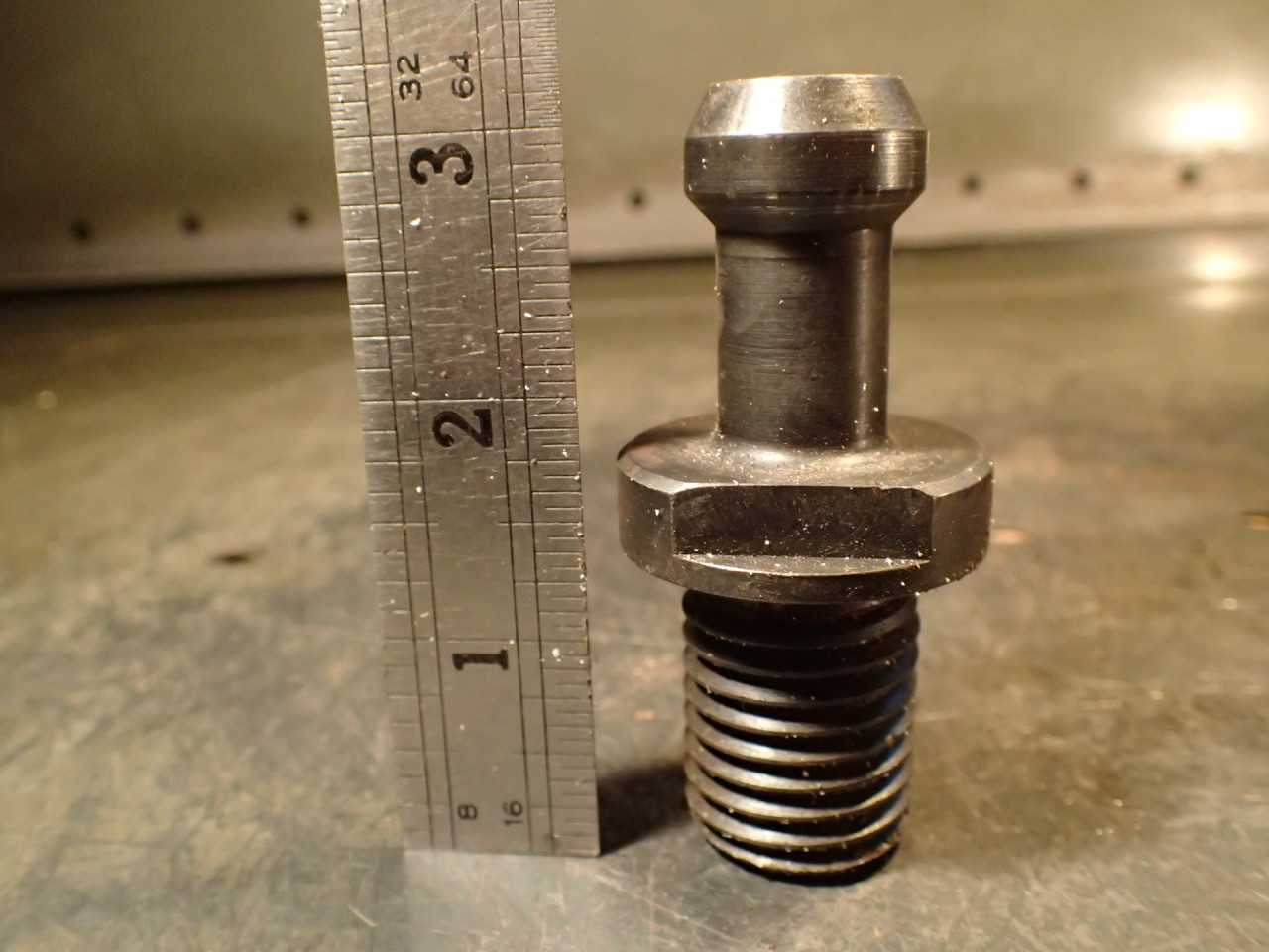 5 Piece Lot of Makino CAT-50 45-Degree Retention Knob Pull Studs - MACHINING ACCESSORIES & TOOLING