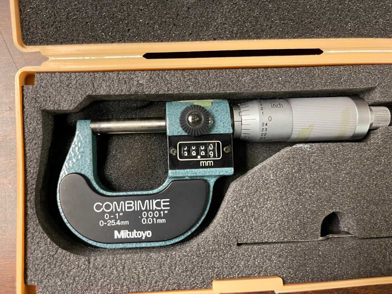 Mitutoyo 0-25mm outside mic - ELECTRIC POWER TOOLS