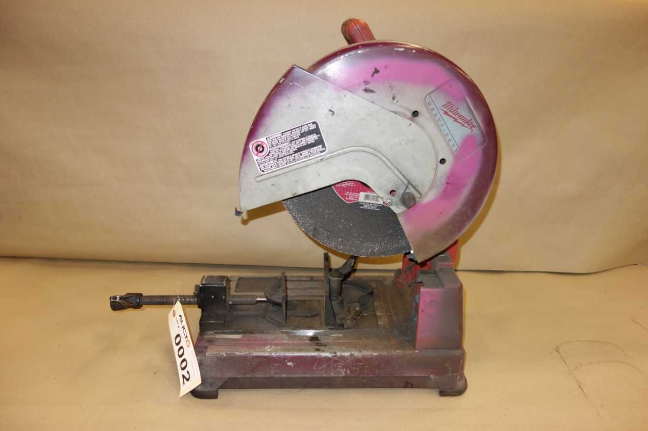 MILWAUKEE 14IN ABRASIVE CUT-OFF TABLE SAW - ELECTRIC POWER TOOLS