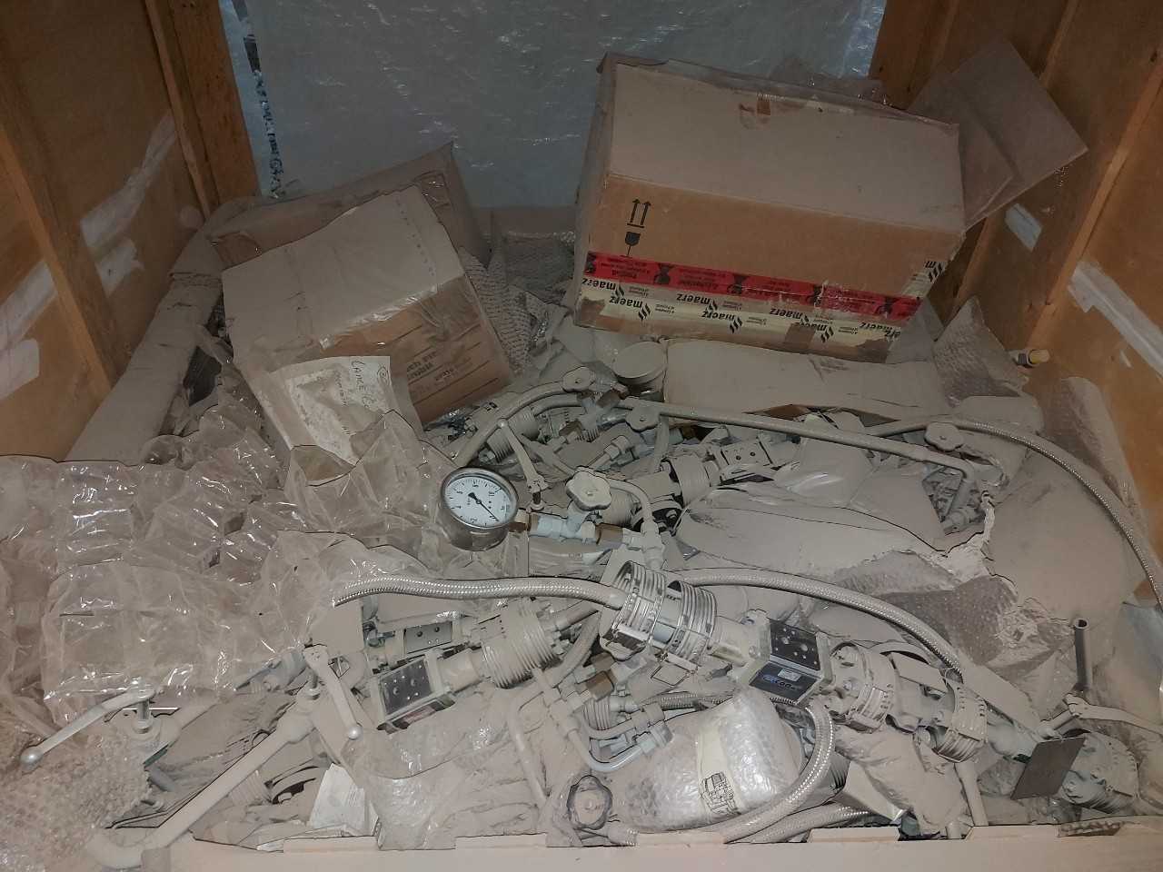 LOT OF ASSORTED PARTS FOR HEATING OIL CONTROL RACKS - HVAC EQUIPMENT