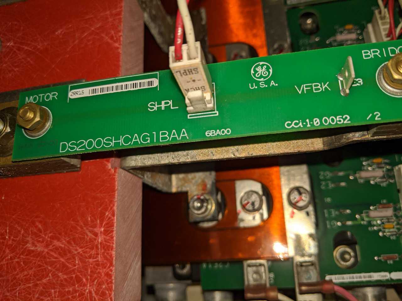 GE INNOVATION SERIES 3VVRJ607PR018 LV AC DRIVE CONTROL CABINET - MOTOR DRIVES