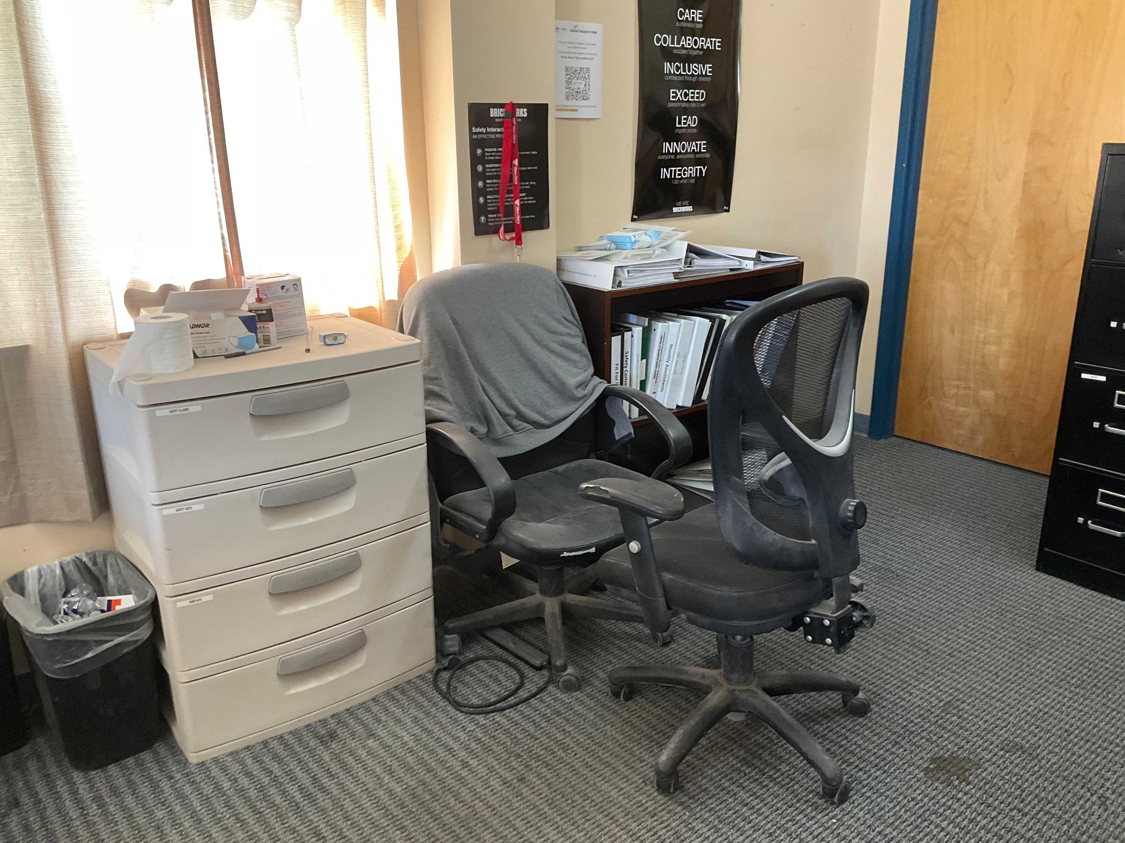 BULK LOT OF OFFICE EQUIPMENT - PLANT & FACILITY