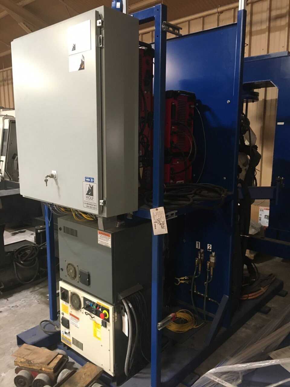 Wolf Robotics TIG Welding Robot with Skyhook - INDUSTRIAL ROBOTS
