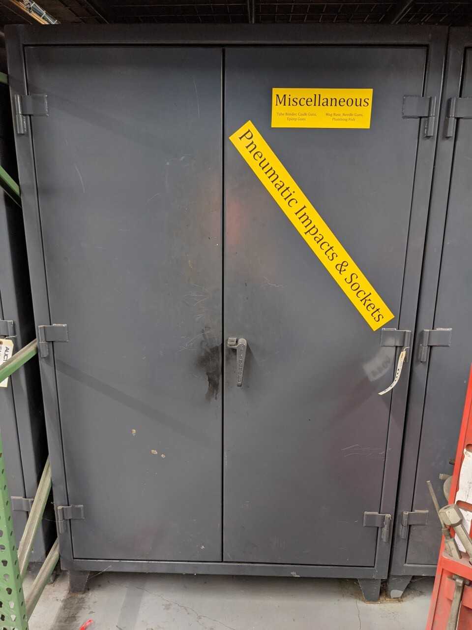 Stronghold cabinet without contents - PLANT & FACILITY EQUIPMENT