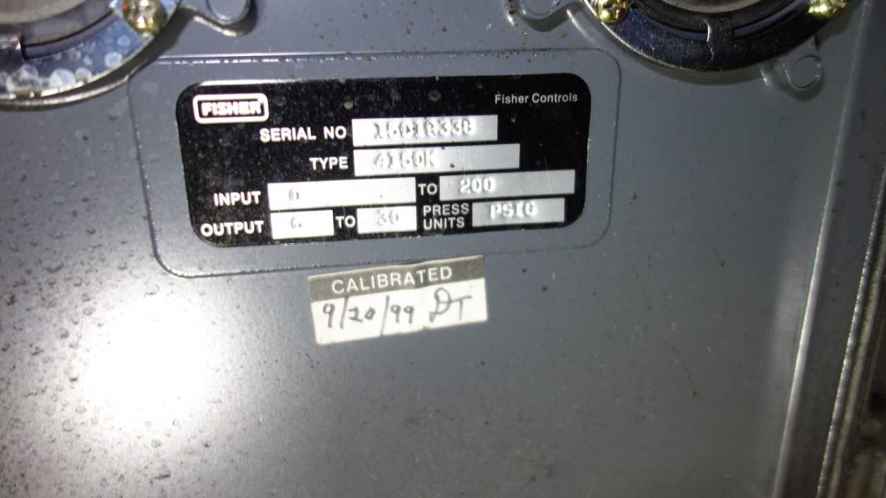 FISHER 667 EZ 1 IN STEEL CONTROL VALVE - CONTROL VALVE