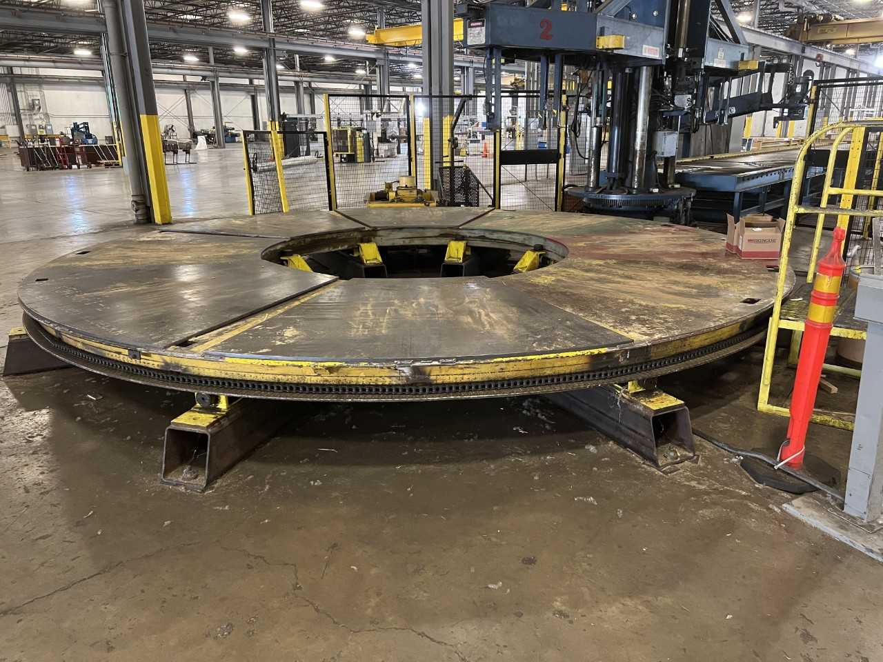 Rotary spinning carousel packing unit - PLANT & FACILITY Rotary spinning carousel packing unit - PLANT & FACILITY