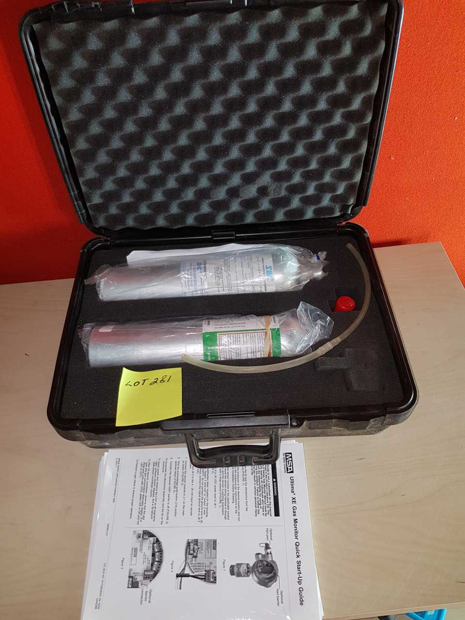MSA CALIBRATION CYLINDER KIT - SAFETY EQUIPMENT