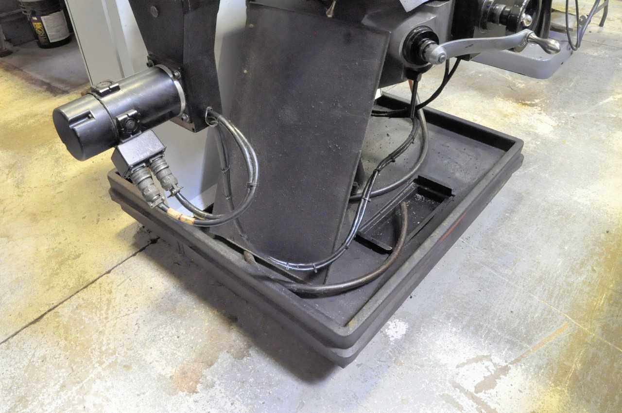 Bridgeport EZ Trak CNC 2-HP Variable Speed Vertical Milling Machine, S/n BR284945E, Bridgeport EZ Trak CNC Controller, 9" x 48" Power Feed Table, 7" Riser, Quick Change Tooling Holder, Work Light - CNC MACHINING CENTERS