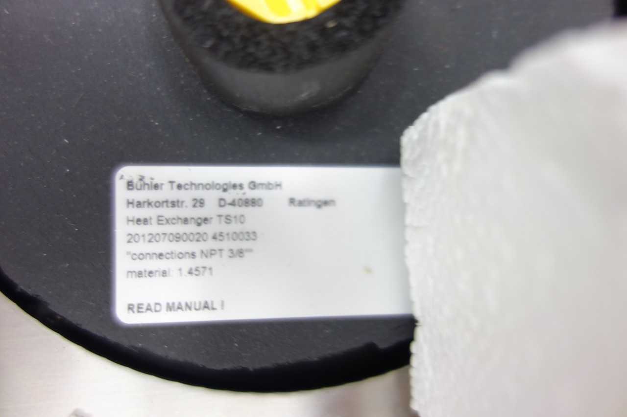 LOT OF 2 BUHLER TECH GAS-SAMPLE COOLER - LAB & SCIENTIFIC