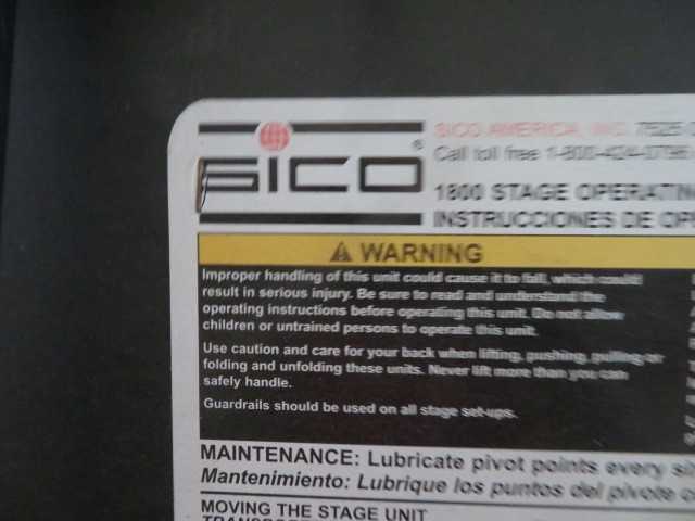 SICO Stage - MISCELLANEOUS