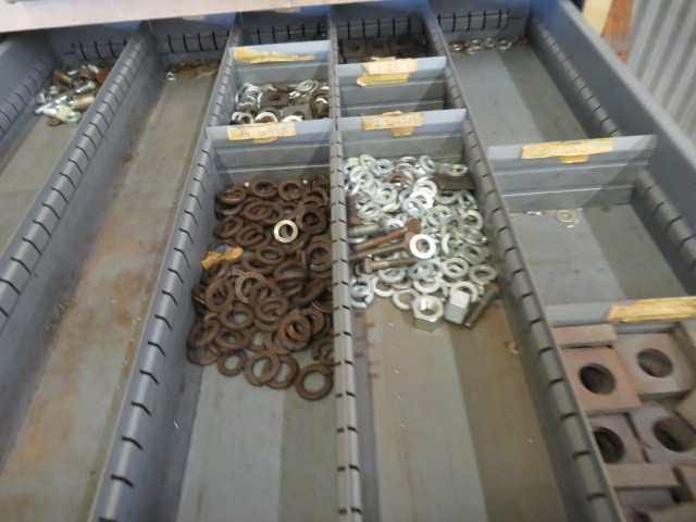 8 Drawer Stanley Vidmar and contents - MISCELLANEOUS