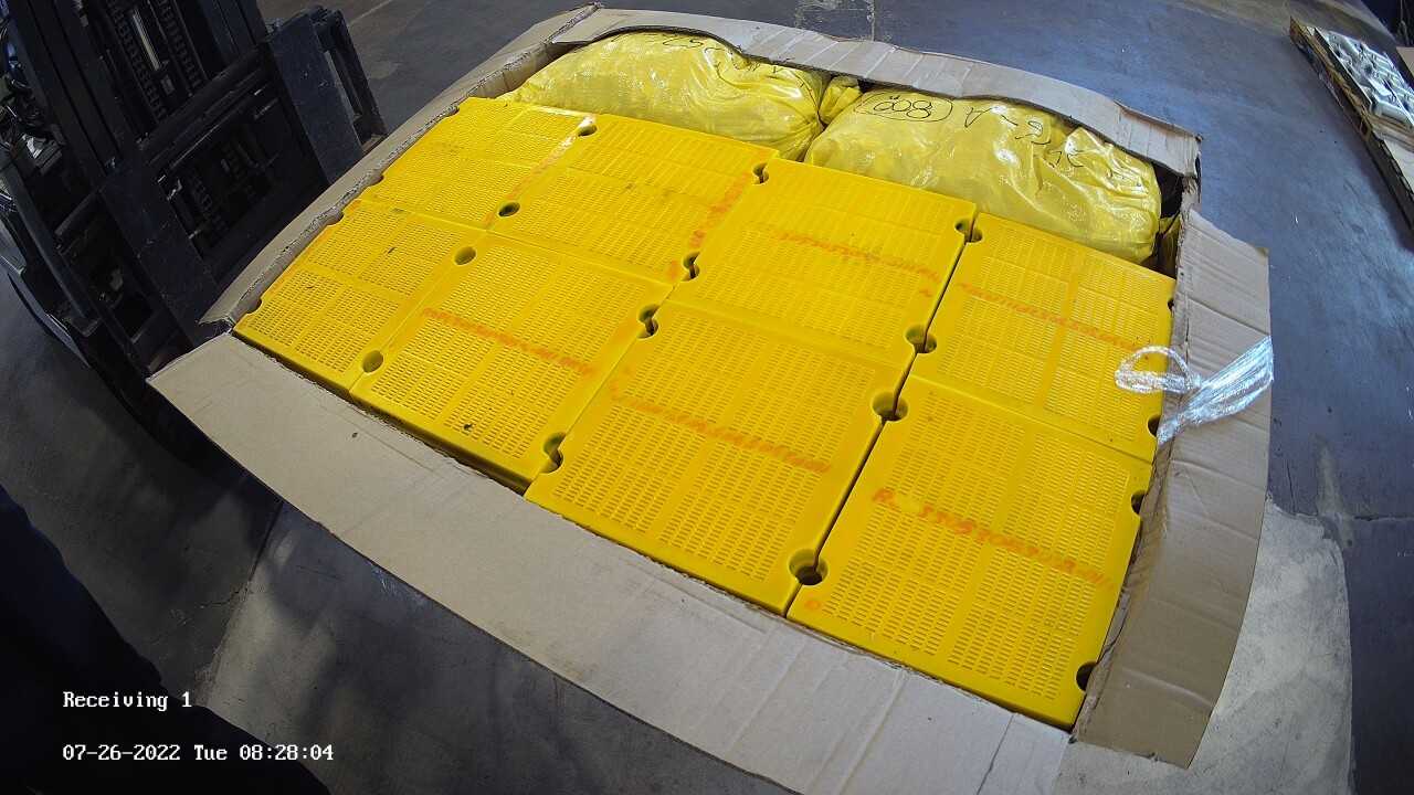 VIBRATING SCREEN PARTS - XL CLASS - W.S TAYLOR - HAVER & BOECKER - PROCESS EQUIPMENT