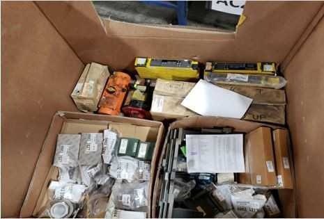 Indirect Material from the General Motors - DMAX facility - Moraine, OH - INDUSTRIAL PARTS