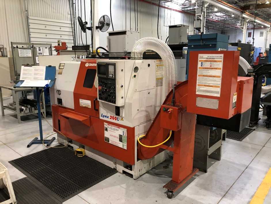 DAEWOO LYNX 200L CNC LATHE - CNC LATHES