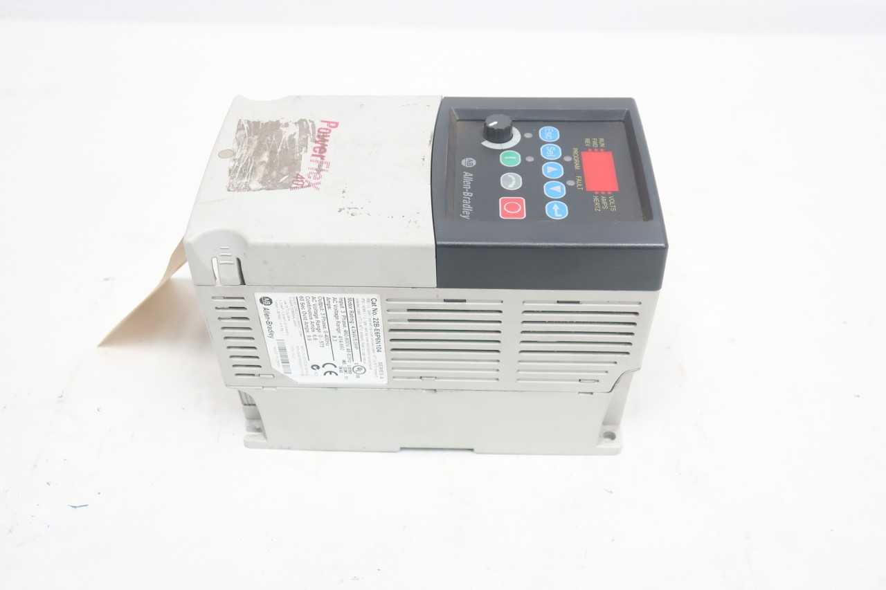 ALLEN BRADLEY 22B-E6P6N104 POWERFLEX 40 5HP VFD DRIVE - MOTOR DRIVES ALLEN BRADLEY 22B-E6P6N104 POWERFLEX 40 5HP VFD DRIVE - MOTOR DRIVES