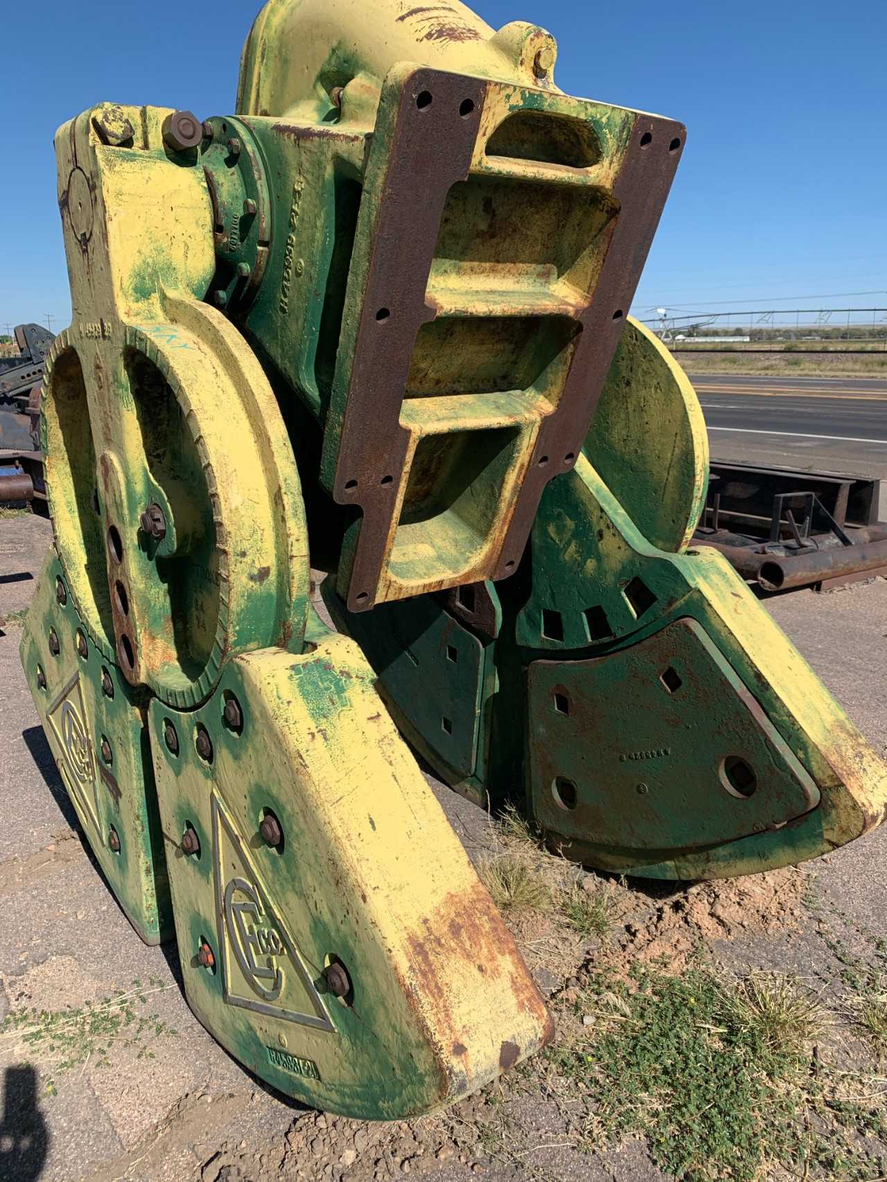 D160 G Box w/cranks (H45292B H459292B), Complete box and weights and pocket wts #45931-2D, (1) AH45928-1B, (4)AH45928B - PALLET JACKS